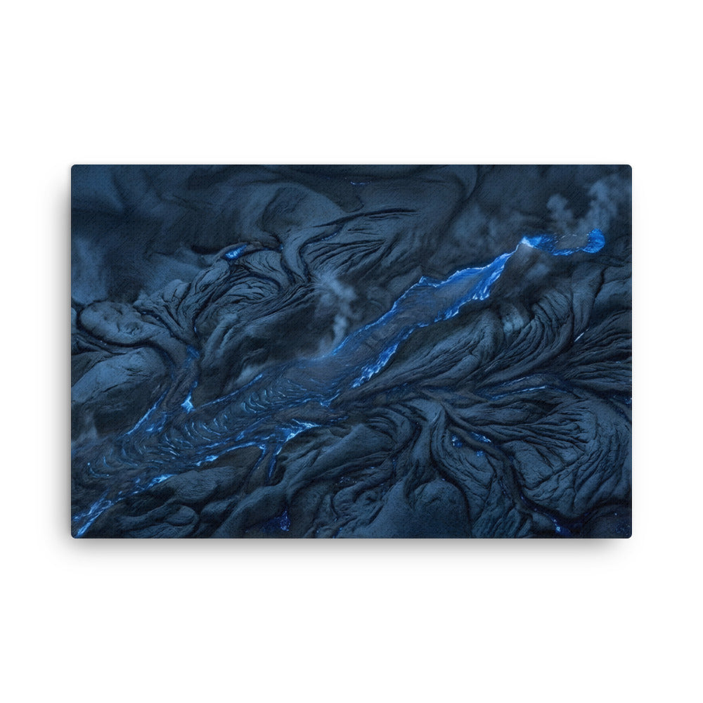 Vent thin canvas print with product details shown in 16 x 20 inch universal size