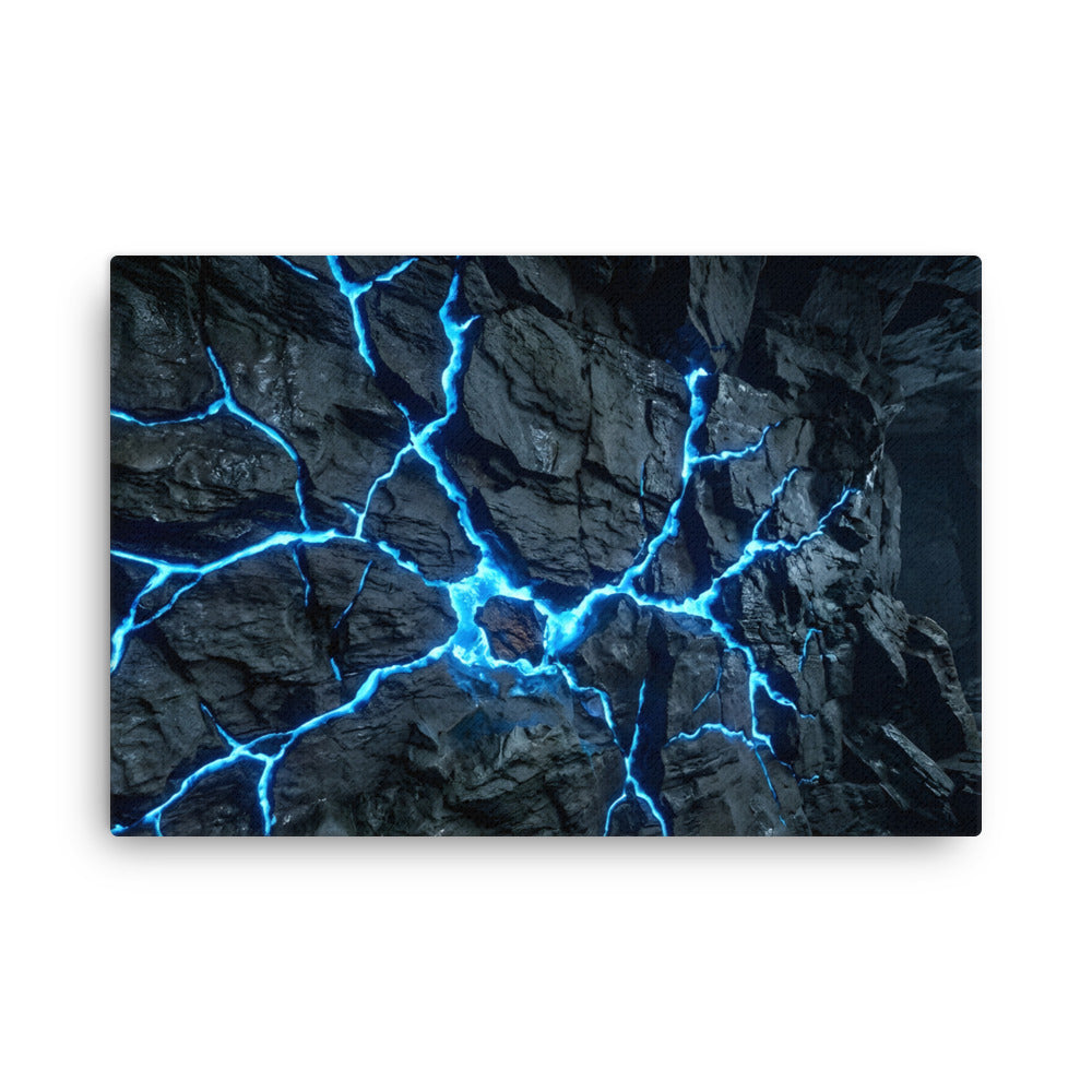 Vesicle thin canvas print with product details shown in 16 x 20 inch universal size