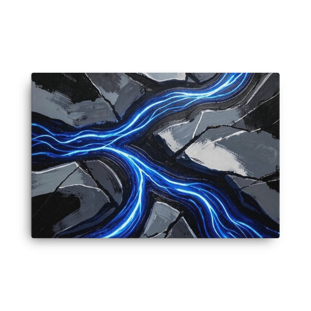 Viscous thin canvas print with product details shown in 16 x 20 inch universal size