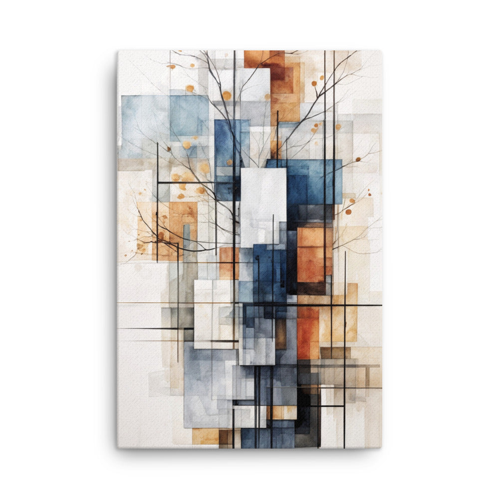 True thin canvas print product view in 24 x 36 inch statement piece
