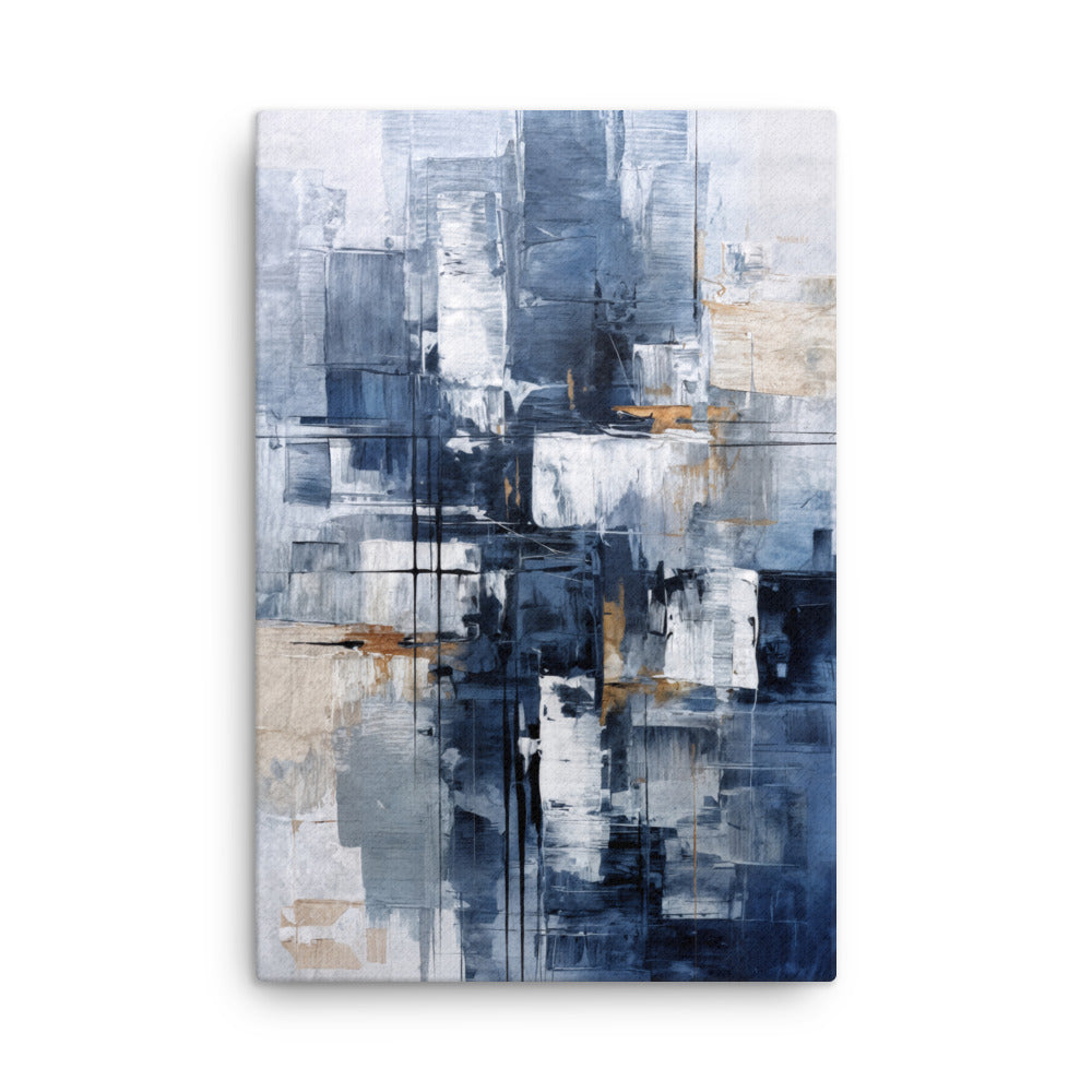 Push thin canvas print product view in 12 x 18 inch universal size