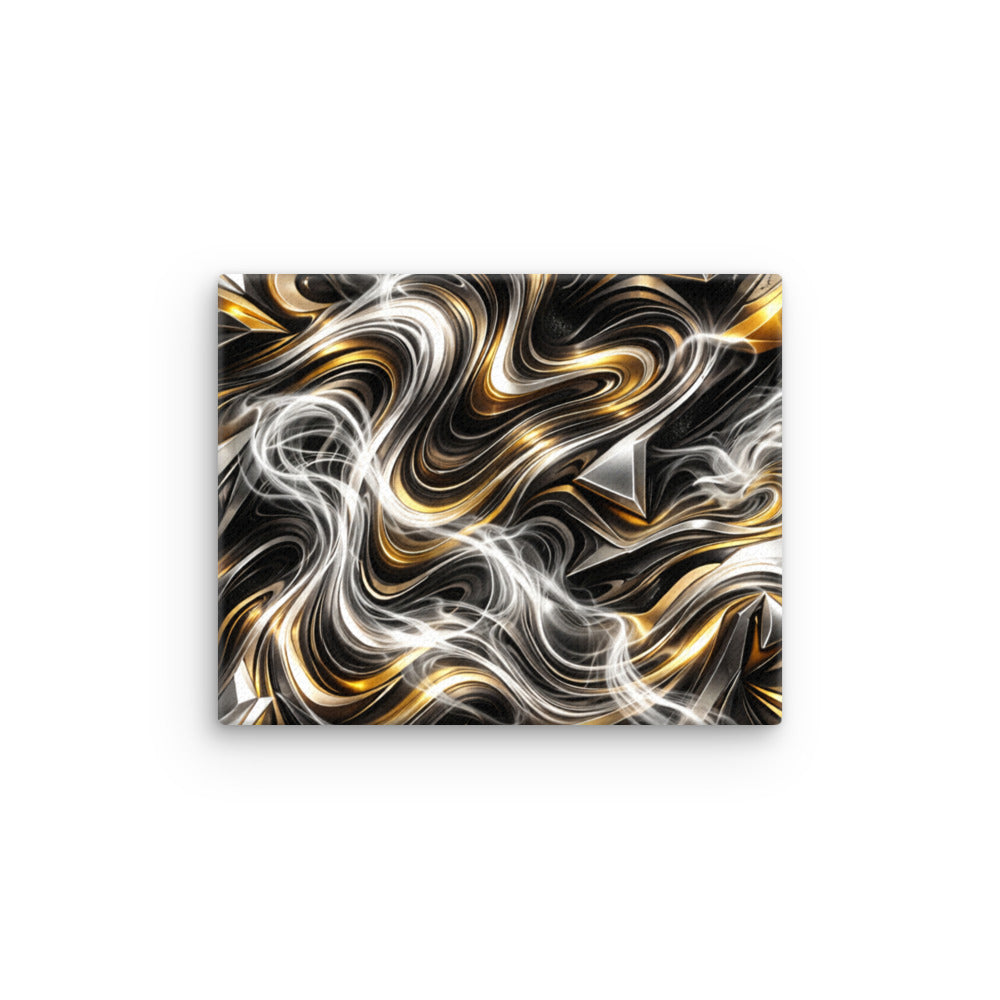 Ouro wall art product image as a thin canvas print in 24 x 32 inch large size