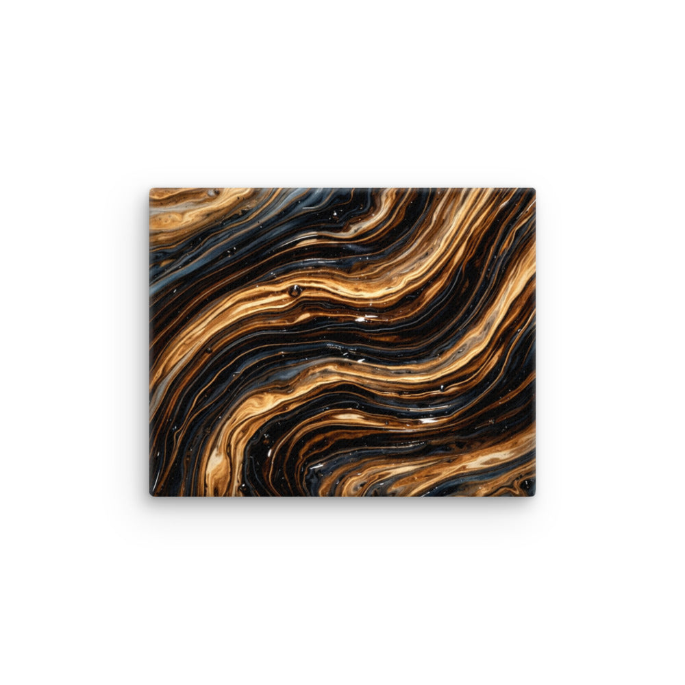 Amber wall art product image as a thin canvas print in 24 x 32 inch large size