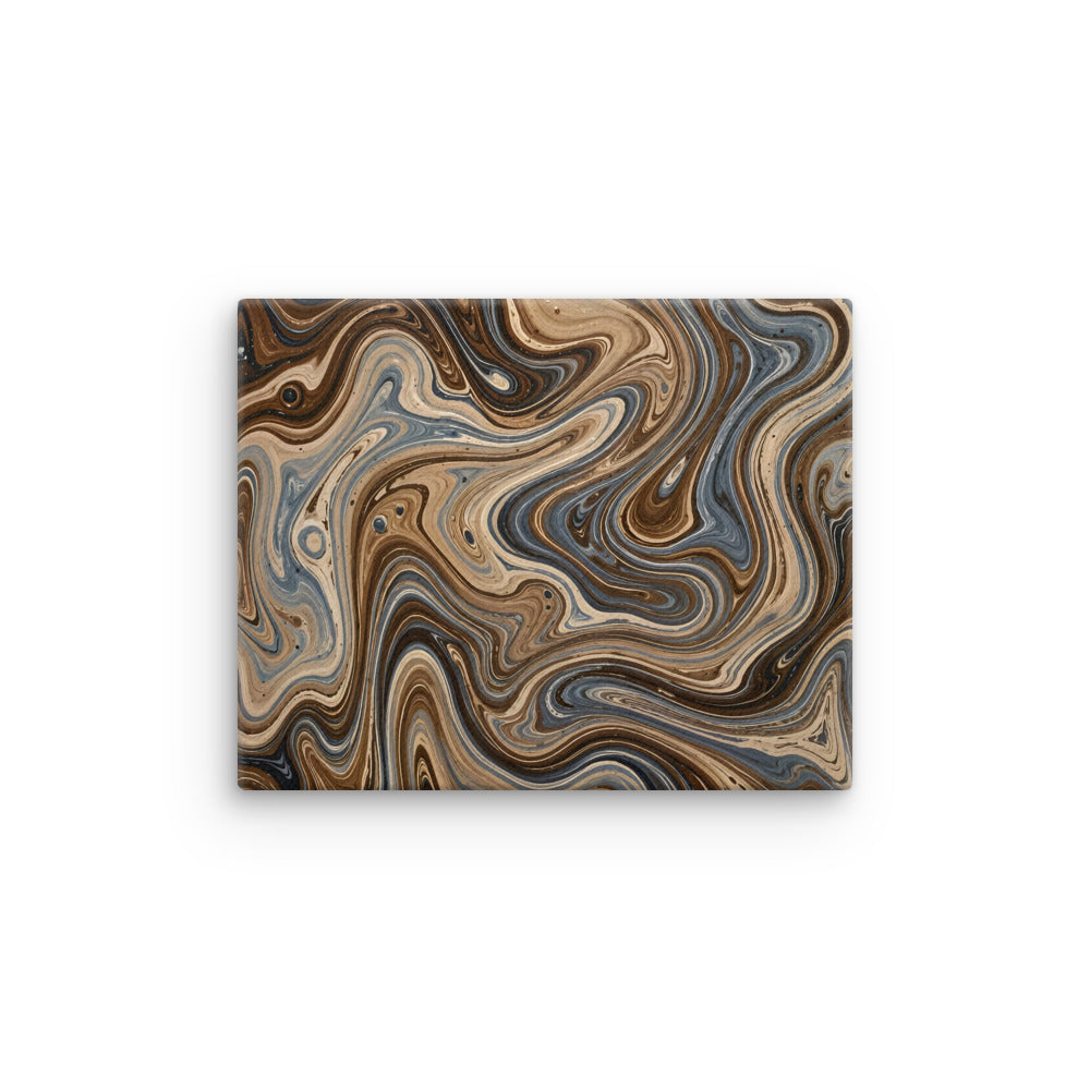 Café Mocha wall art product image as a thin canvas print in 24 x 32 inch large size