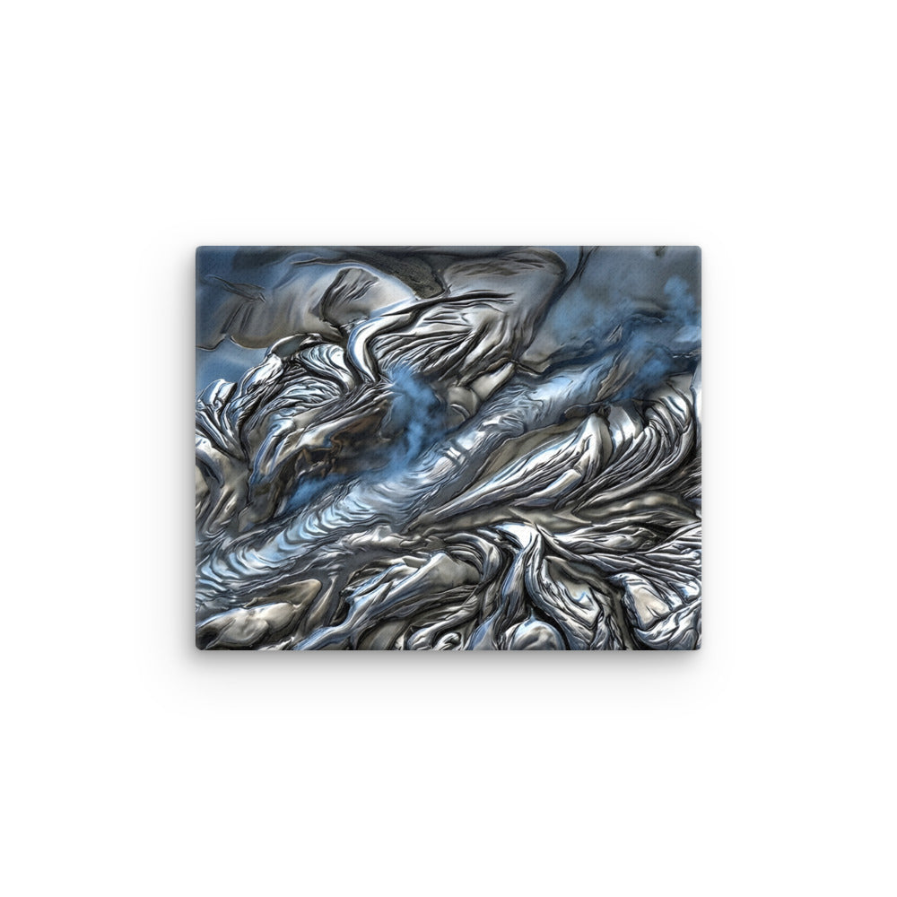 Andesite wall art product image as a thin canvas print in 24 x 32 inch large size