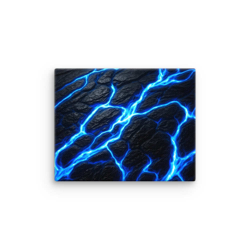 Fissure wall art product image as a thin canvas print in 24 x 32 inch large size