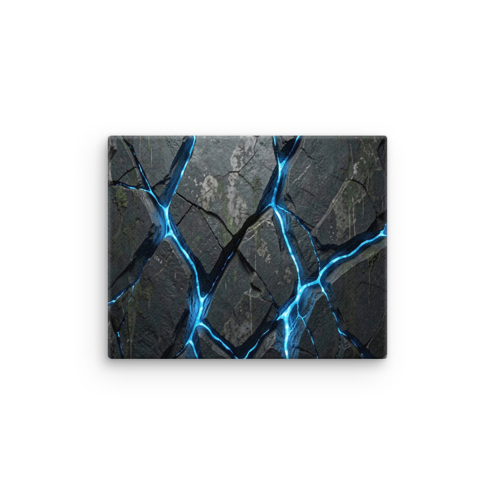 Igneous wall art product image as a thin canvas print in 24 x 32 inch large size