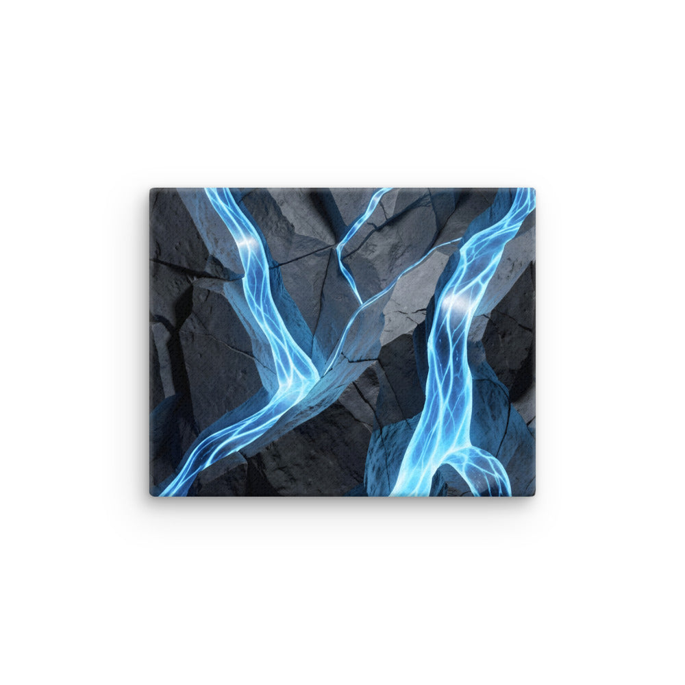 Tephra thin canvas print front-facing product image in 24 x 36 inch statement piece