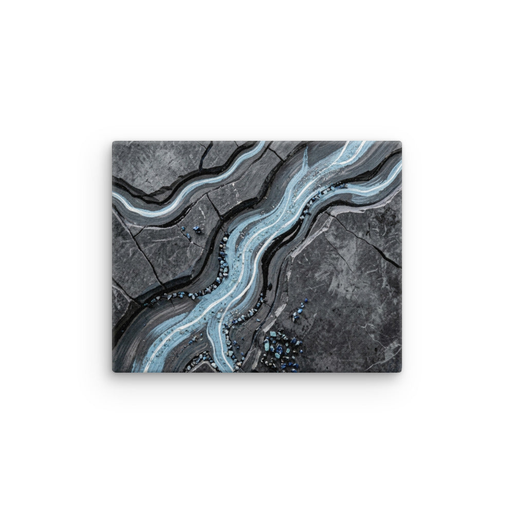 Viscosity thin canvas print front-facing product image in 24 x 36 inch statement piece
