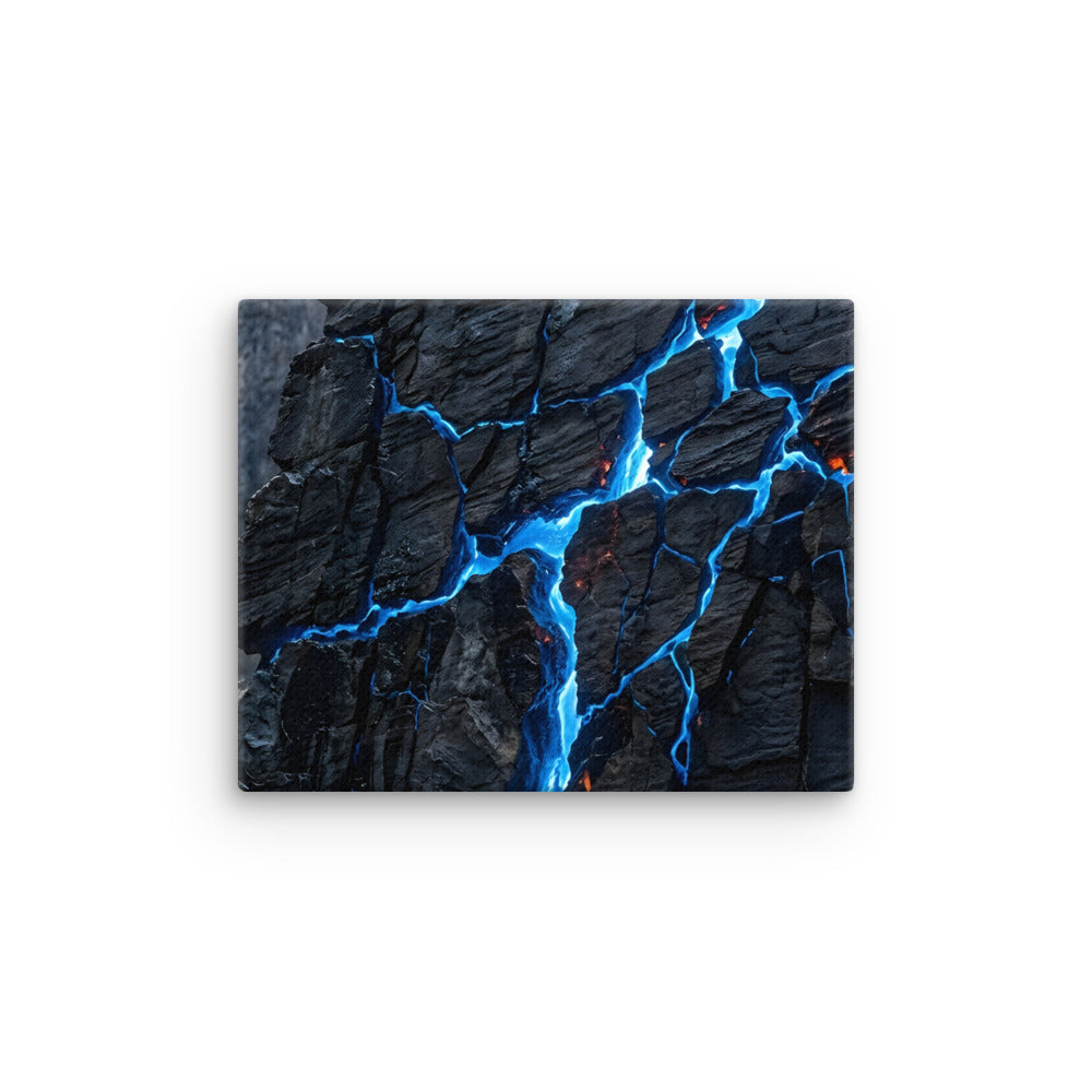 Xenolith thin canvas print front-facing product image in 24 x 36 inch statement piece
