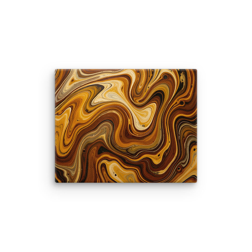 Molten Earth wall art product image as a thin canvas print in 24 x 32 inch large size