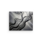 Smoke thin canvas print front-facing product image in 24 x 36 inch statement piece