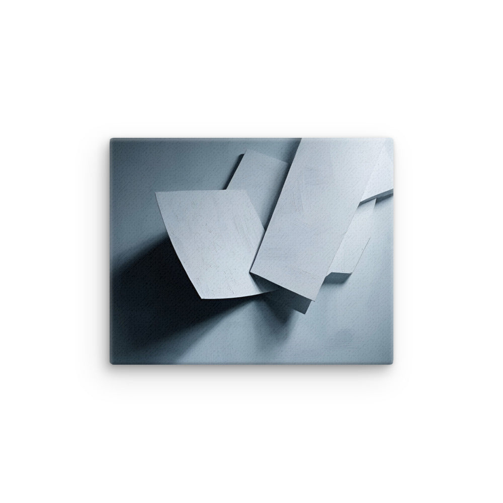 Silhouette thin canvas print front-facing product image in 24 x 36 inch statement piece