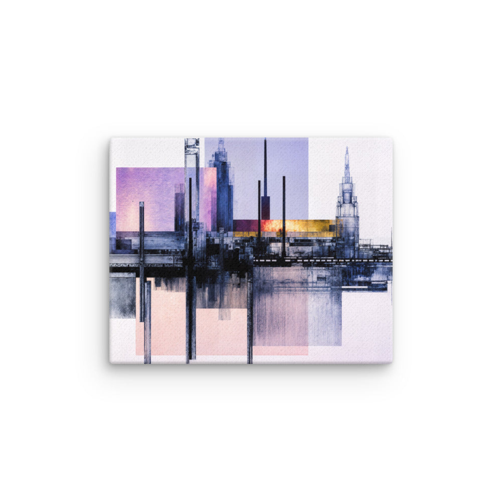 Escapes wall art product image as a thin canvas print in 24 x 32 inch large size