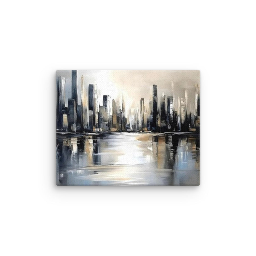 Sharps wall art product image as a thin canvas print in 24 x 32 inch large size
