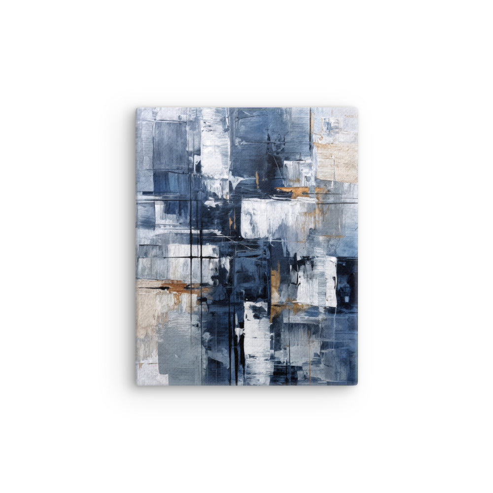 Push wall art product image as a thin canvas print in 24 x 32 inch large size