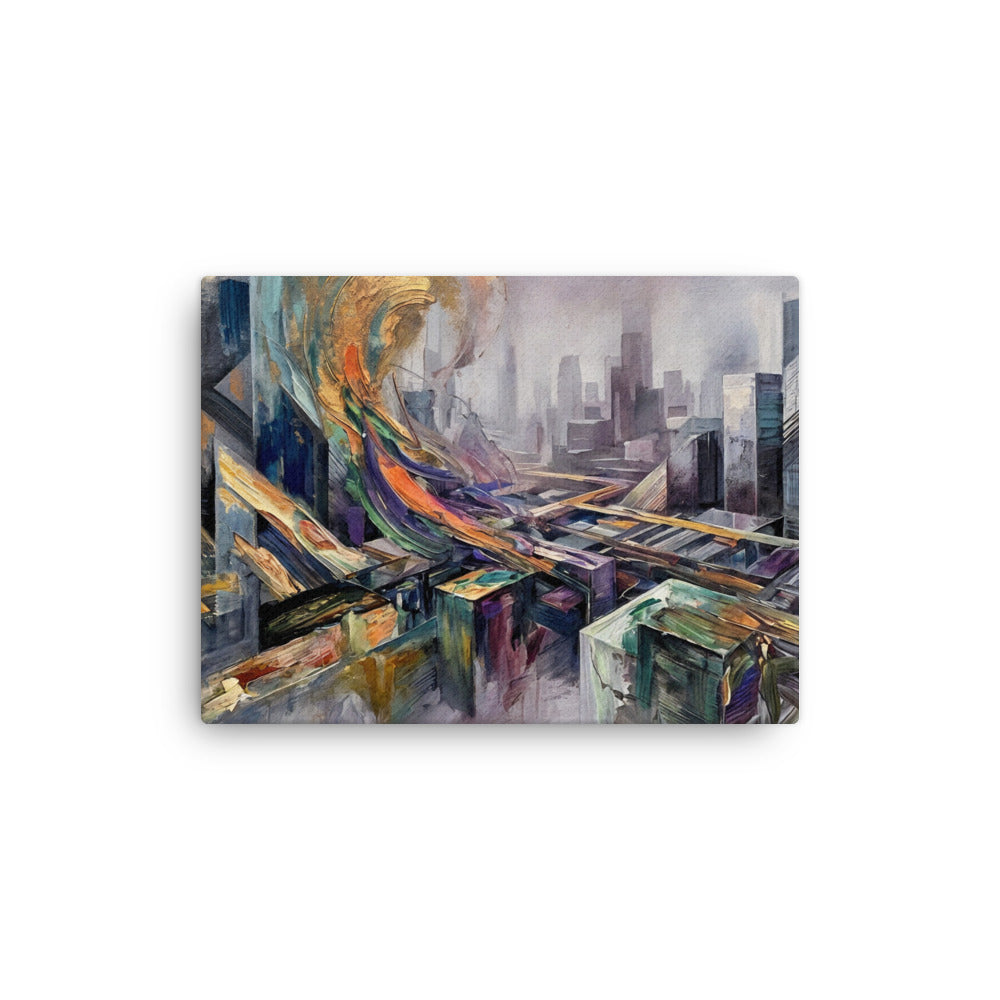 Attitude thin canvas skyline shown in front view in 9 x 12 inch universal size