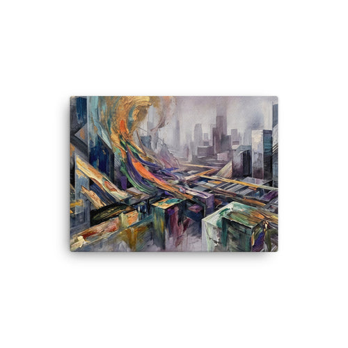 Attitude thin canvas skyline shown in front view in 9 x 12 inch universal size