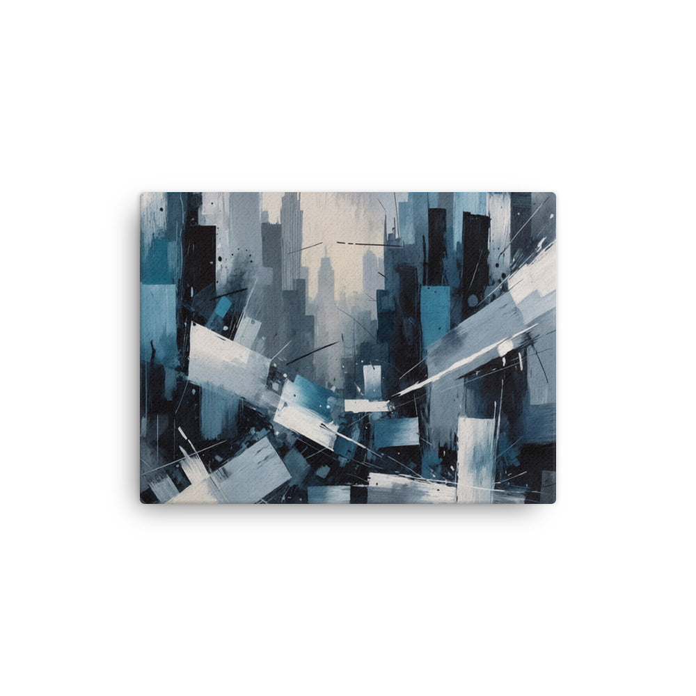 Zephyr thin canvas skyline wall display image