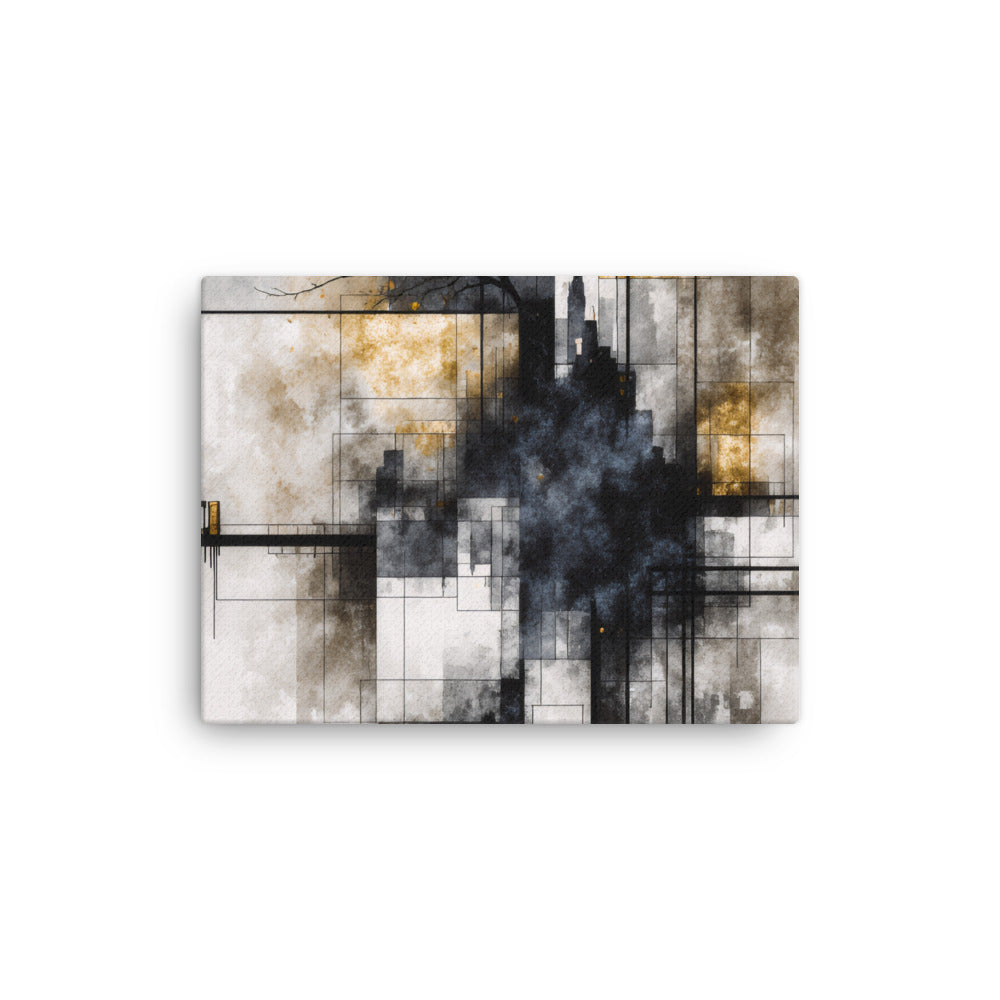 Brasier thin canvas print front-facing product image in 24 x 36 inch statement piece