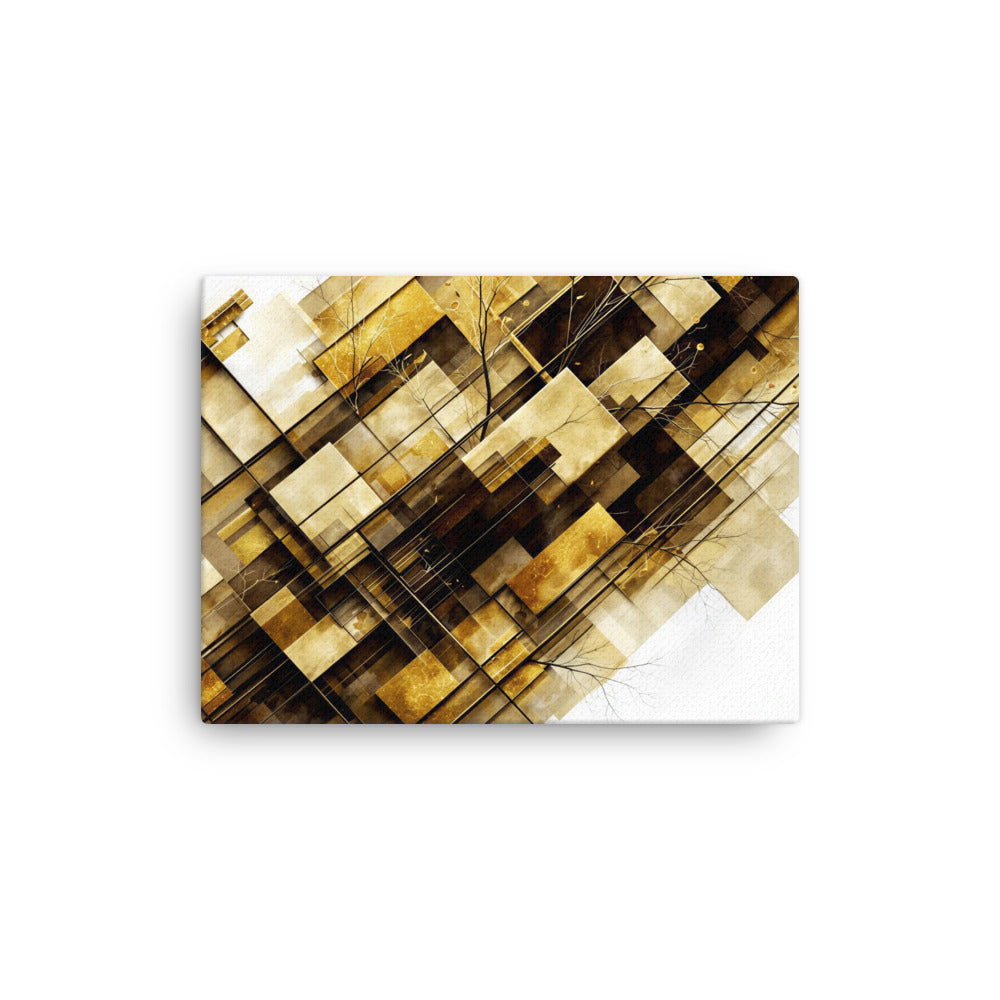 Helios thin canvas print front-facing product image in 24 x 36 inch statement piece