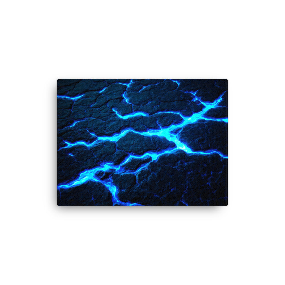 Dacite thin canvas print front-facing product image in 24 x 36 inch statement piece
