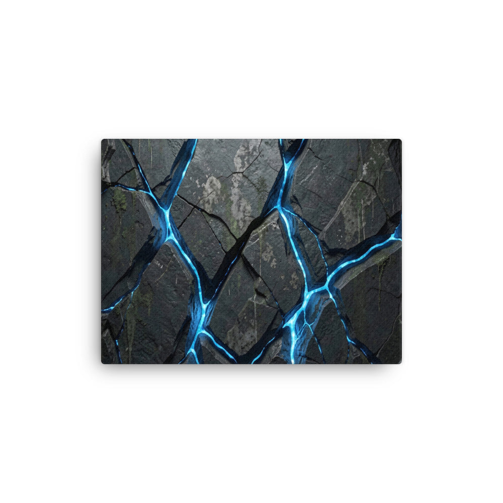 Igneous thin canvas print front-facing product image in 24 x 36 inch statement piece