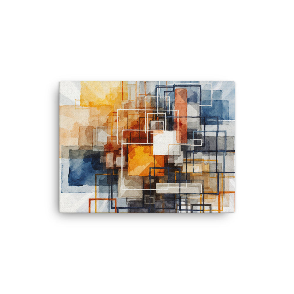Plinth thin canvas print front-facing product image in 24 x 36 inch statement piece