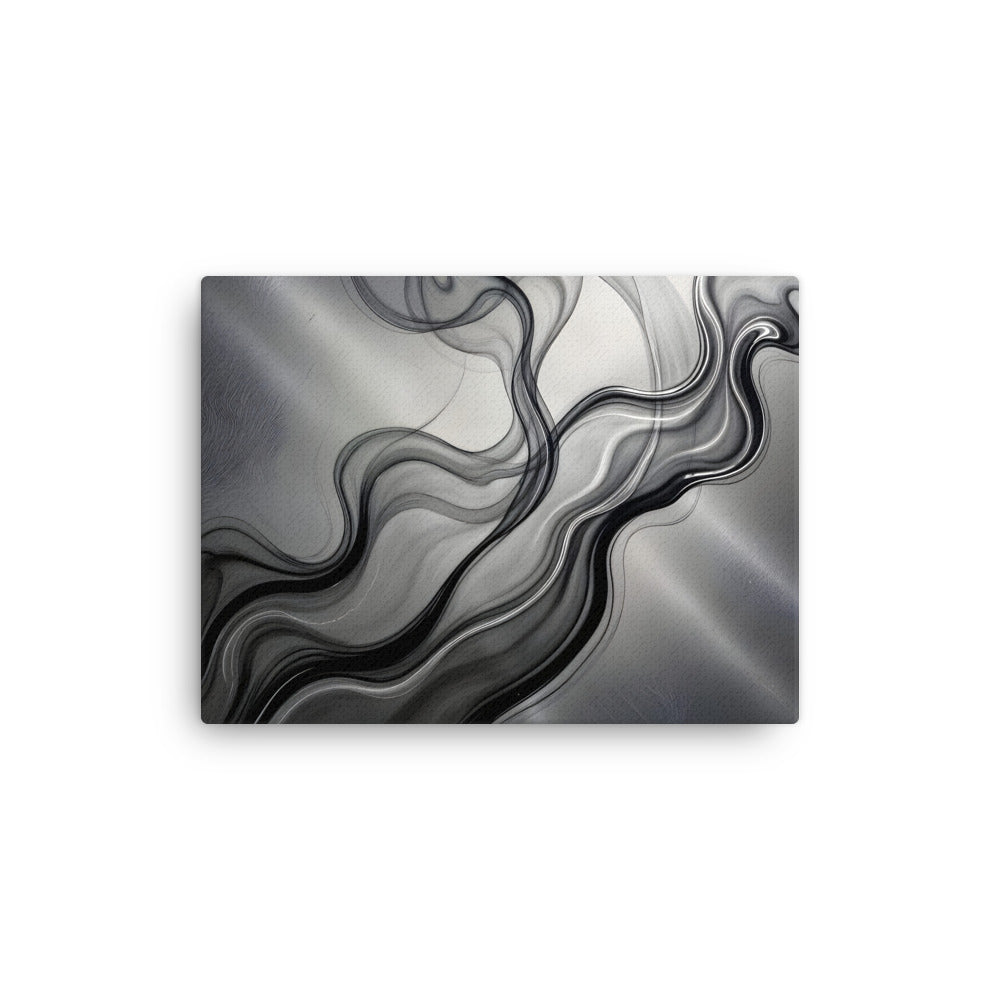 Smoke thin canvas print wall display image