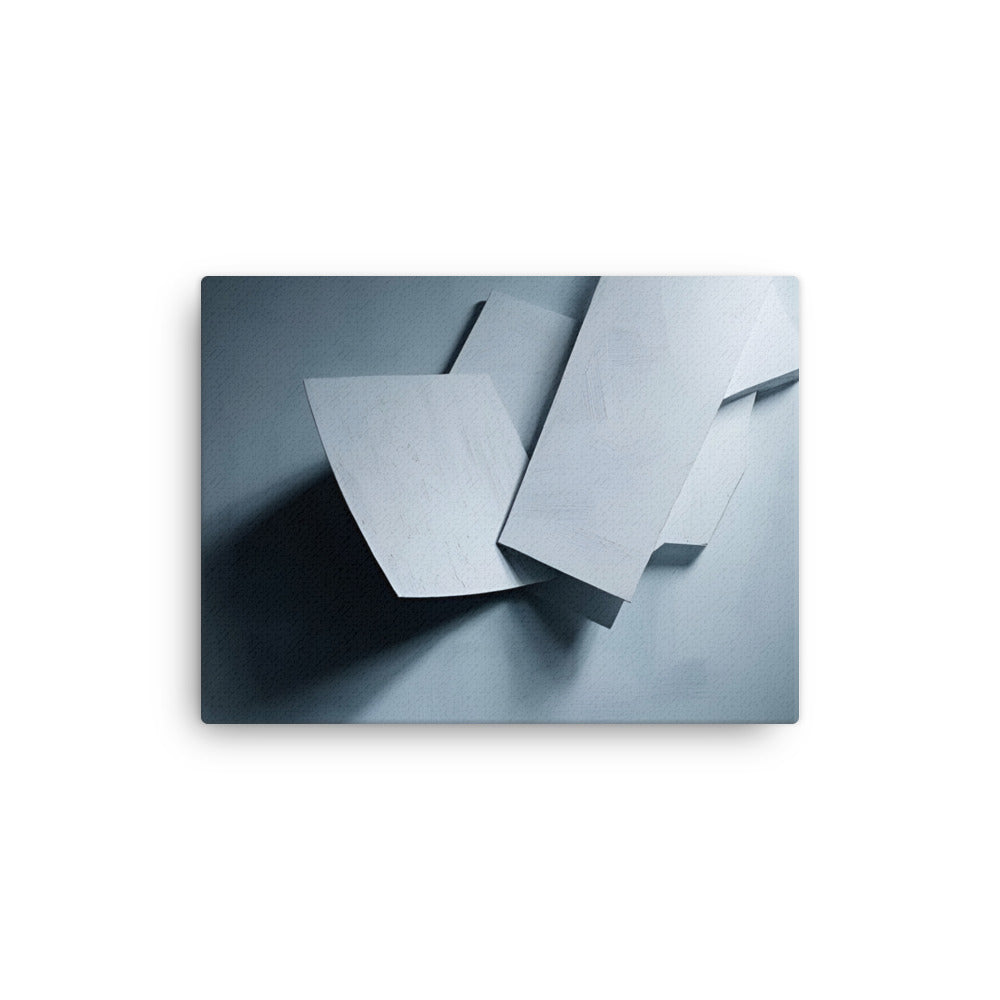 Silhouette thin canvas print wall display image