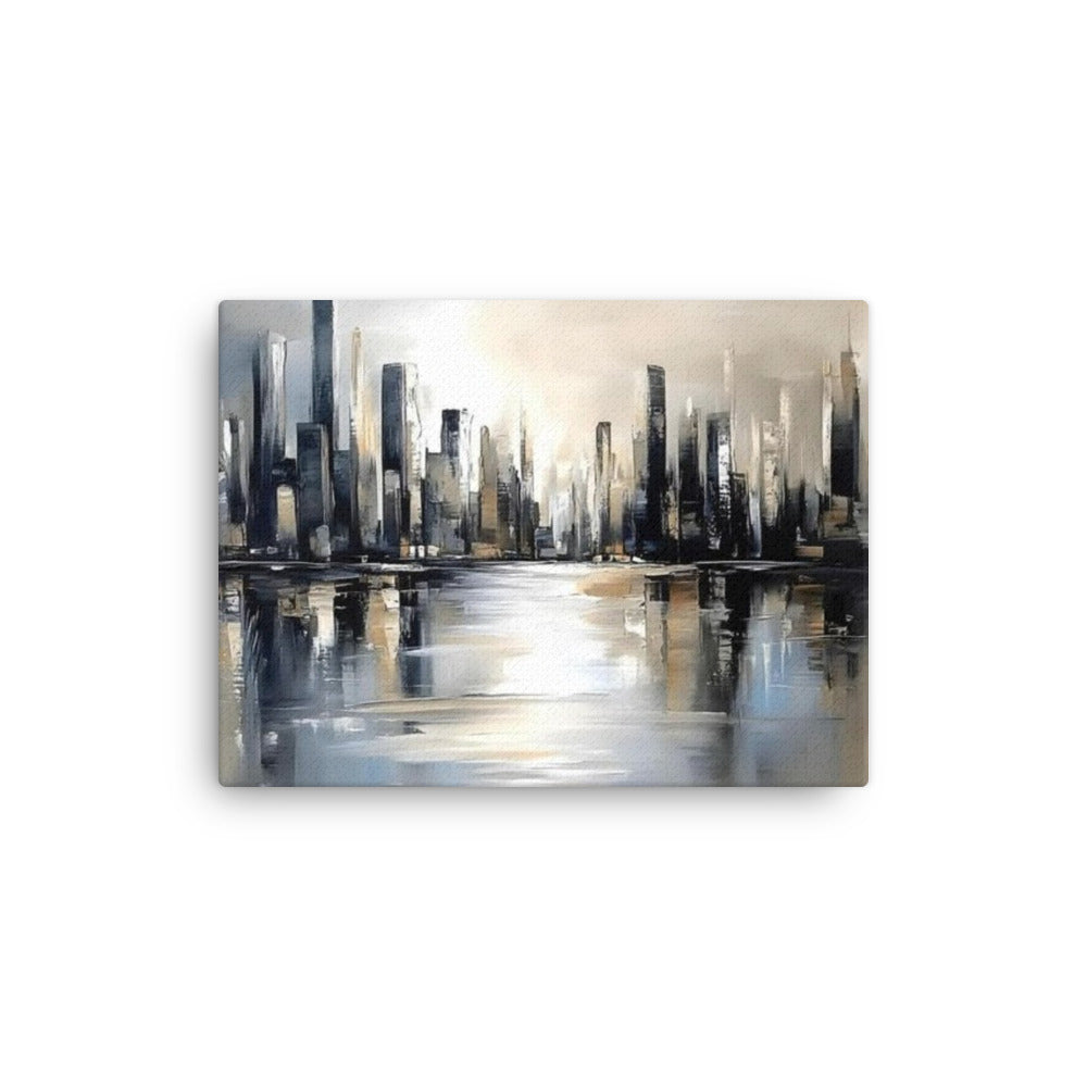 Sharps thin canvas print front-facing product image in 24 x 36 inch statement piece