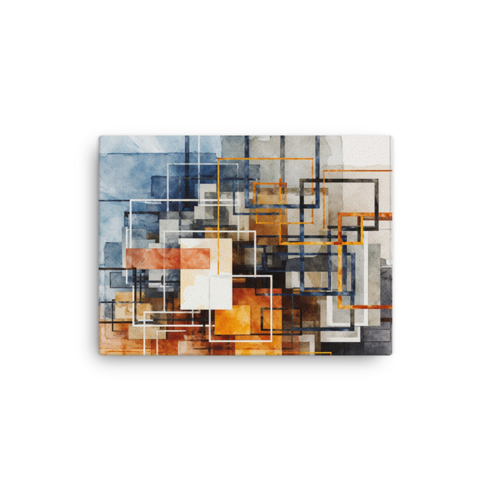 Stratum thin canvas print wall display image