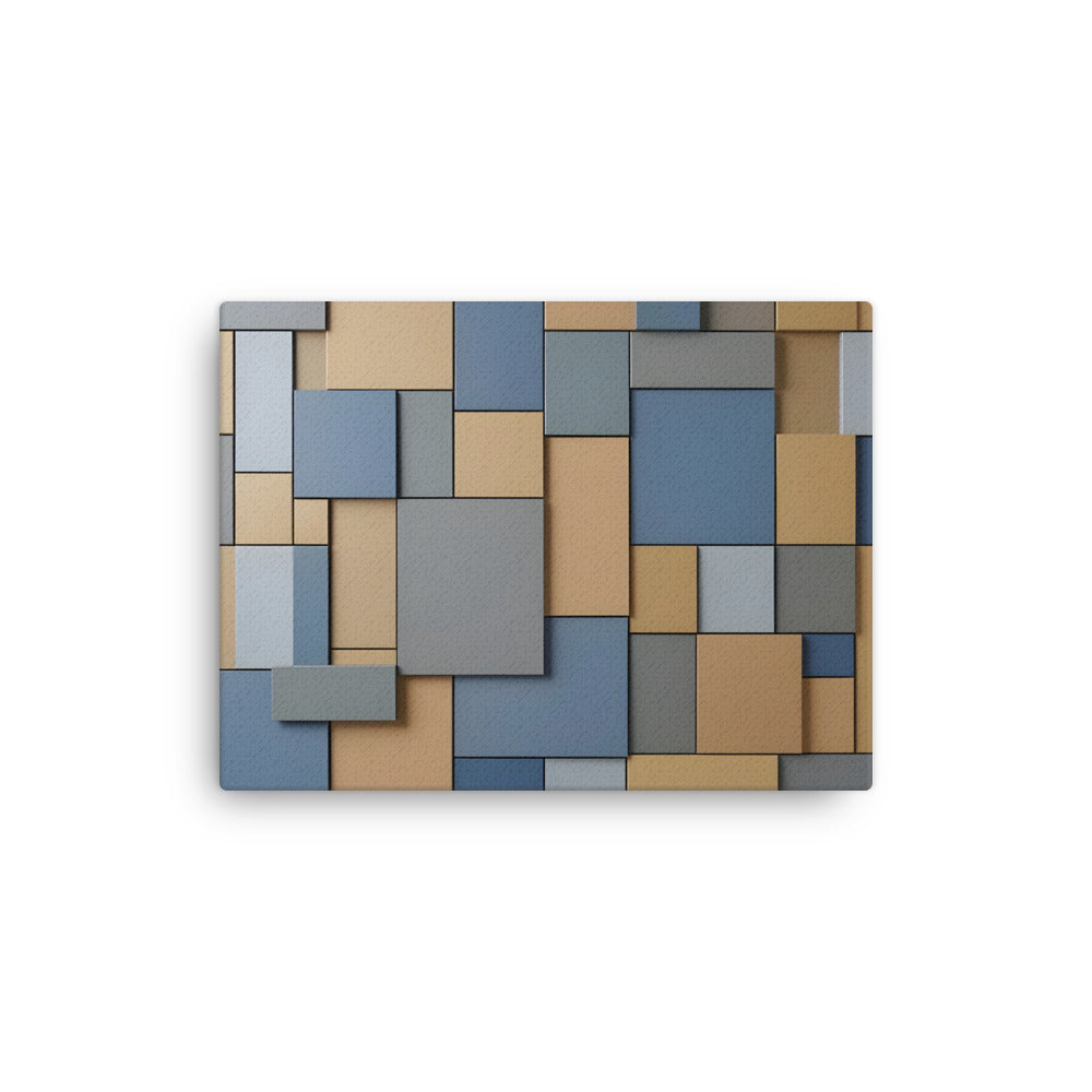 Agate thin canvas print wall display image