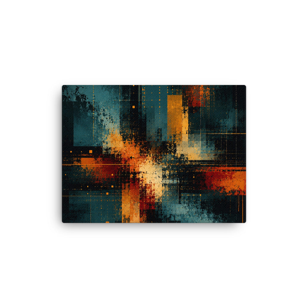 Axion thin canvas print front-facing product image in 24 x 36 inch statement piece