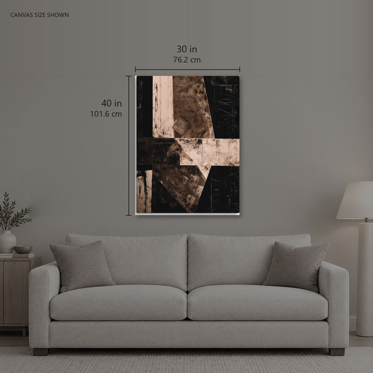 ROTHENBURG — Canvas shown: 30 W × 40 H in (76.2 × 101.6 cm). Room reference; other formats and framed outside dimensions differ.