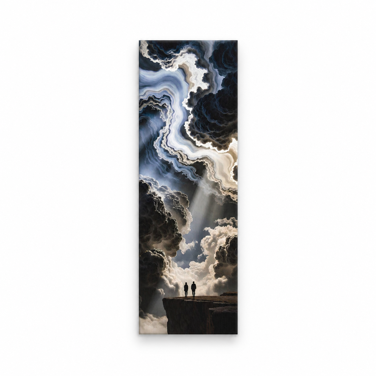 A River Through the Clouds - Edge | Canvas